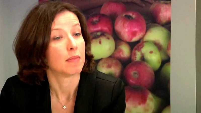 Mluvčí evropské diplomacie Catherine Rayová.