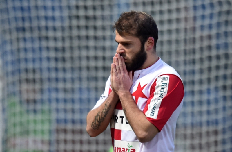 Levan Kenija, záložník Slavie.