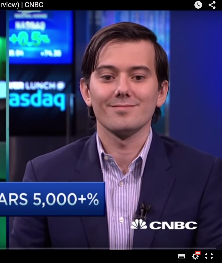 Martin Shkreli.