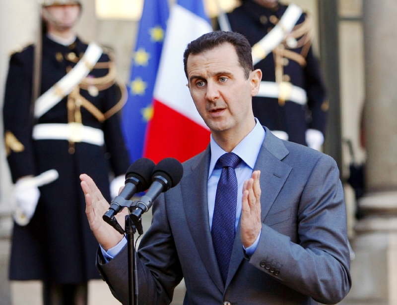 Syrský prezident Bašár Asad.