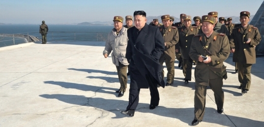 Vůdce KLDR Kim Čong-un.