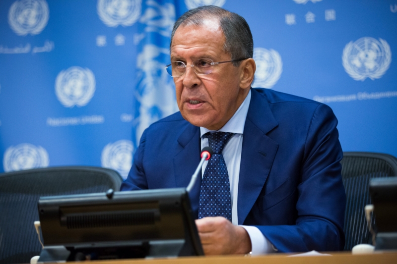 Ruský ministr zahraničí Sergej Lavrov.