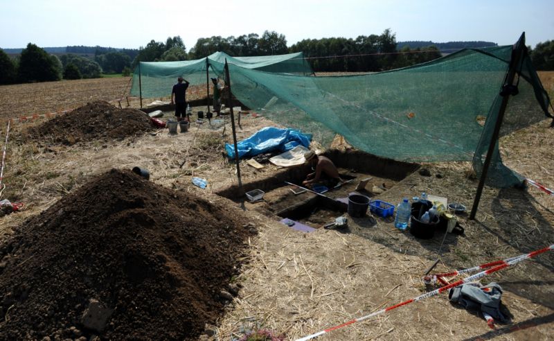 Archeologický výzkum (ilustrační foto). Archeologický výzkum (ilustrační foto).
