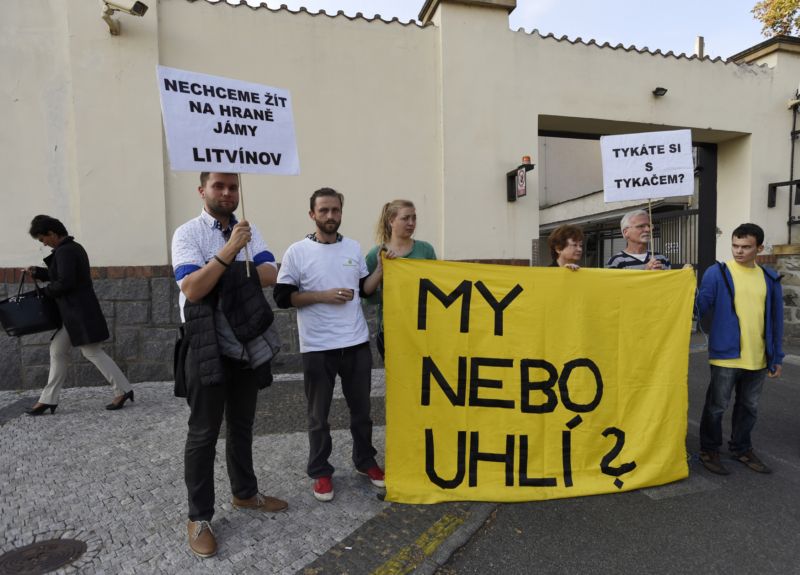 Protestní akce.