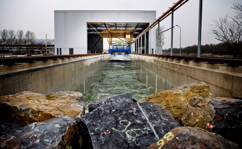 Delta Flume. Nizozemsko, Delft. Delta Flume. Nizozemsko, Delft.