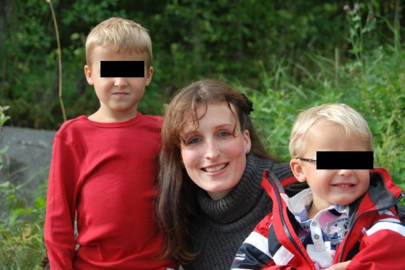 Eva Michaláková se svými dvěma syny (ilustrační foto).