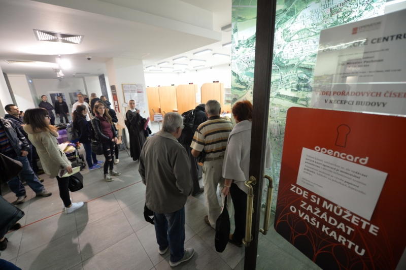 Zákaznické centrum opencard v pražské Jungmannově ulici.