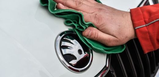 Logo Škoda Auto.