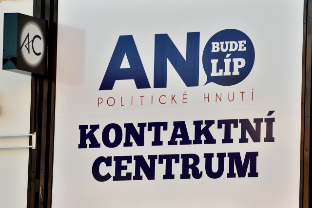 Logo hnutí ANO.