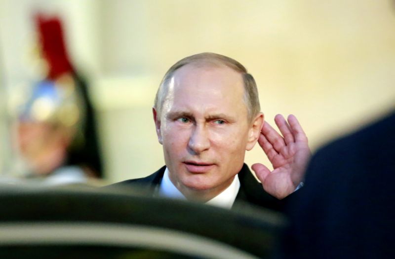 Ruský prezident Vladimir Putin.