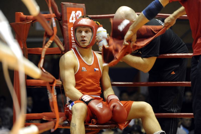 Boxer Zdeněk Chládek. 