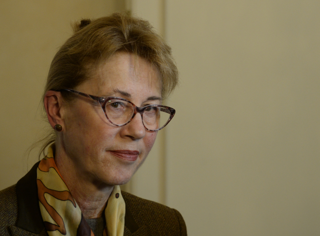 Norská velvyslankyně Siri Ellen Sletnerová.