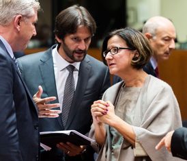 Rakouská ministryně vnitra Johanna Miklová-Leitnerová.