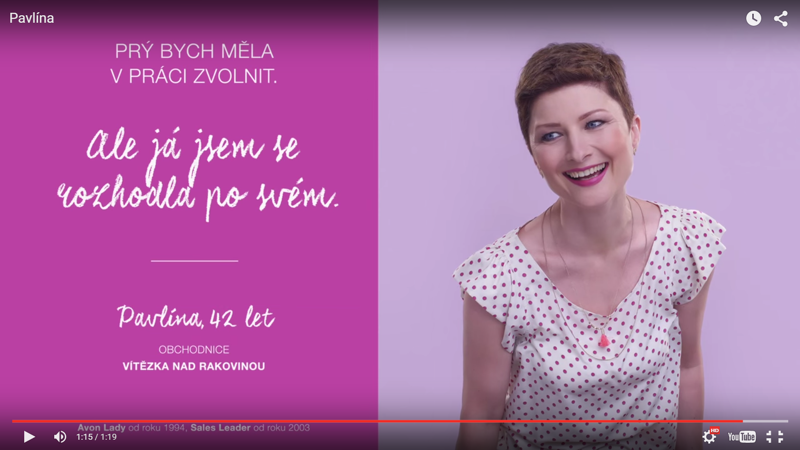 Kampaň Avon.