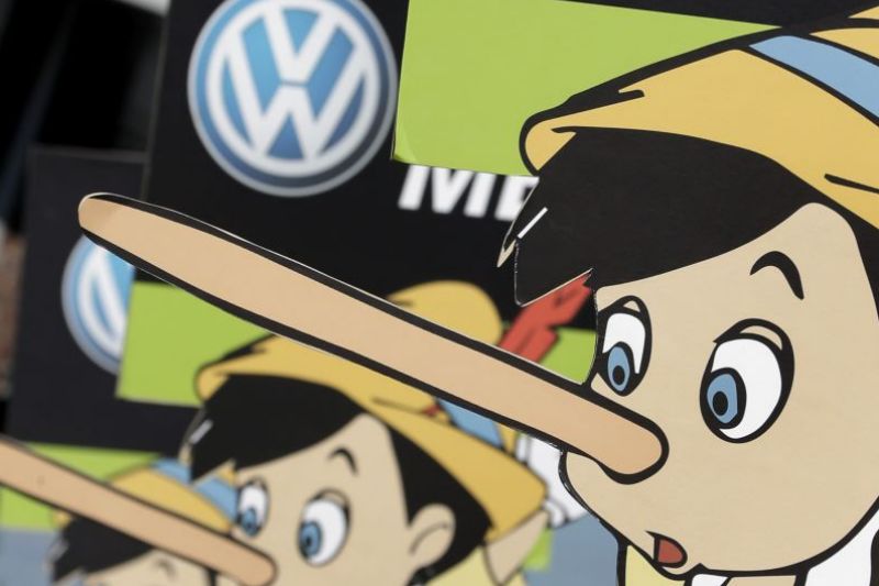 Vedoucí činitelé VW prý o ničem nevěděli. To vypadá, že dělají na svět na dlouhý nos (ilustrační foto). 