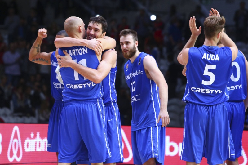 Česká basketbalová reprezentace.