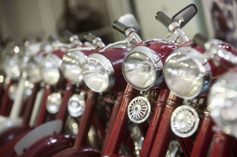 Z motocyklů jsou ve sbírce zastoupeny převážně domácí značky Jawa a ČZ.