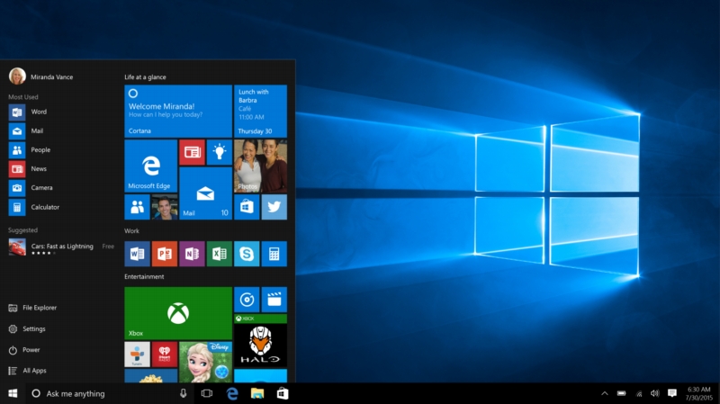 Systém Windows 10. Systém Windows 10.