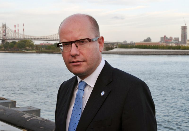 Premiér Bohuslav Sobotka.