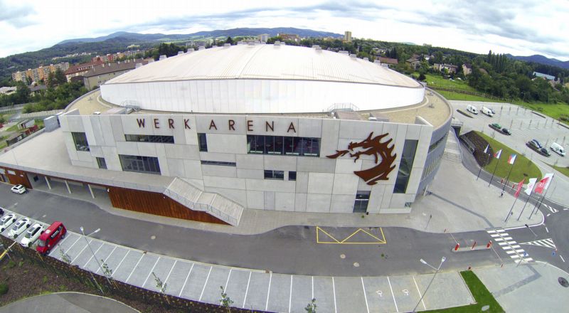 Třinecká multifunkční WERK ARENA.