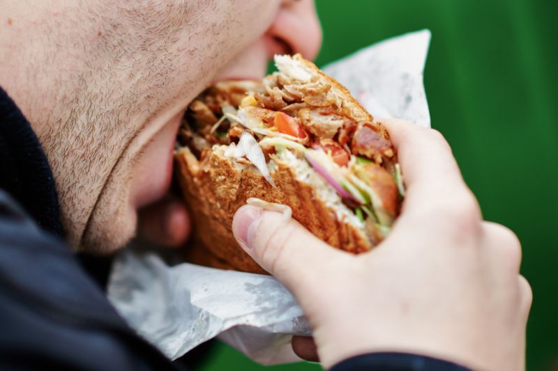 V opilosti dostanou vegetariáni nejčastěji chuť na kebab (ilustrační foto).
