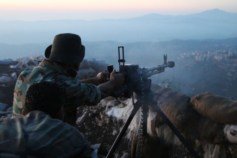 Útok syrské armády v provincii Latakia vzdálené 12 mil od Turecka (ilustrační foto). Útok syrské armády v provincii Latakia vzdálené 12 mil od Turecka (ilustrační foto).