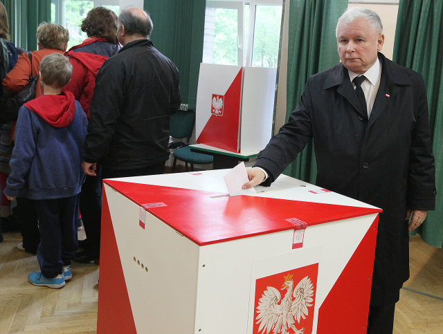 Opozičník Lech Kaczynski. Opozičník Lech Kaczynski.