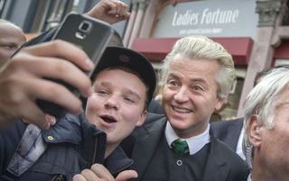 Wilders na vrcholu popularirty.