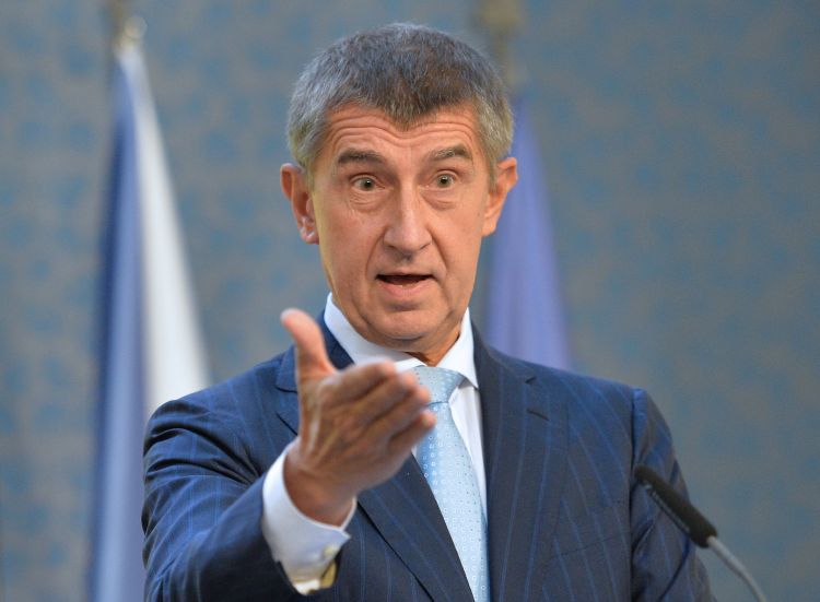 Ministr financí Andrej Babiš (ANO).