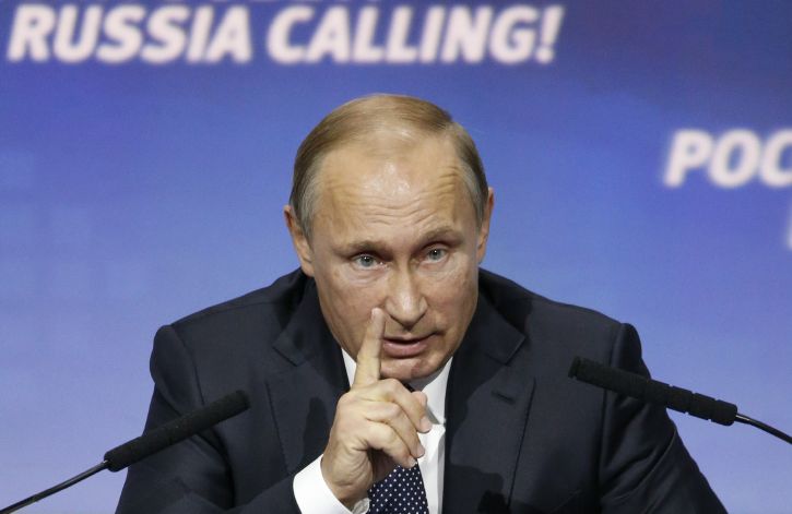 Ruský prezident Vladimir Putin.