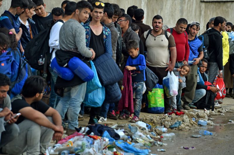 Migranti v Srbsku.