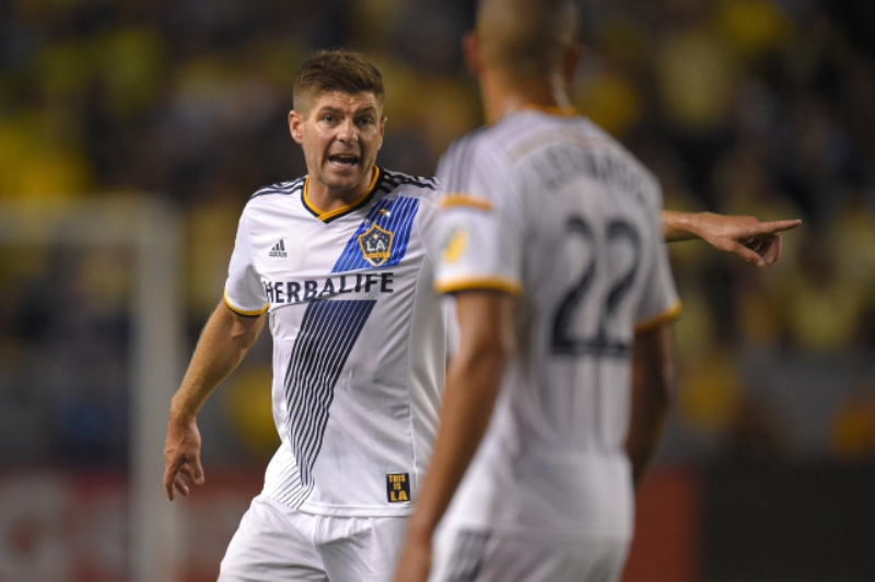 Steven Gerrard, opora Los Angeles Galaxy.