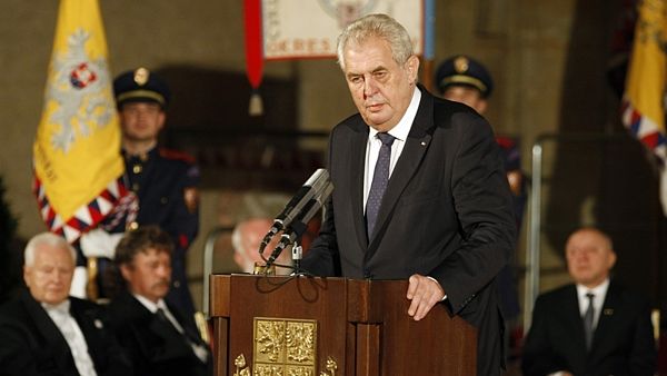 Prezident Miloš Zeman.