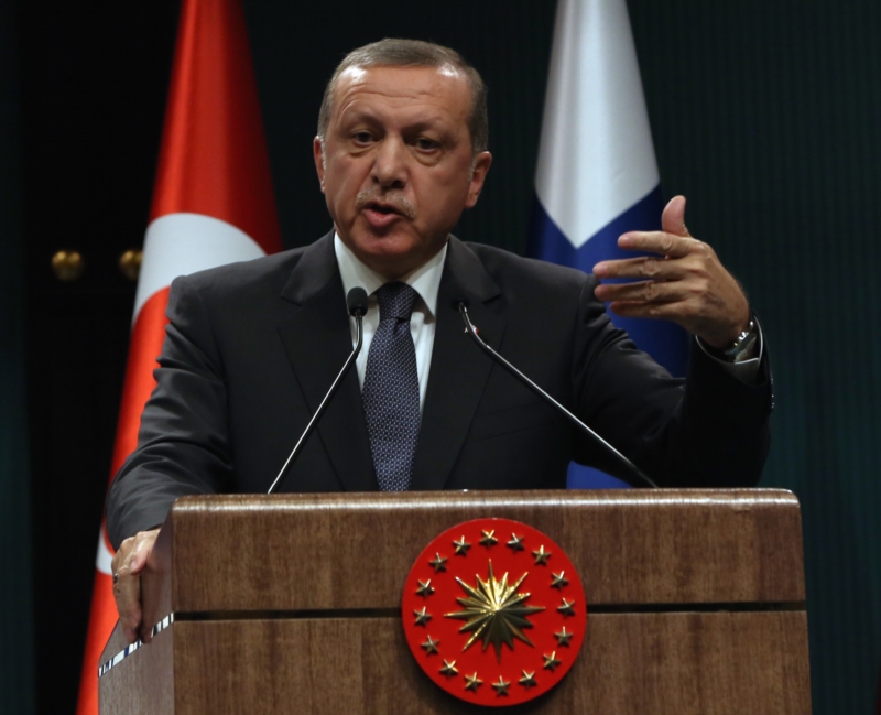 Recep Tayyip Erdogan.