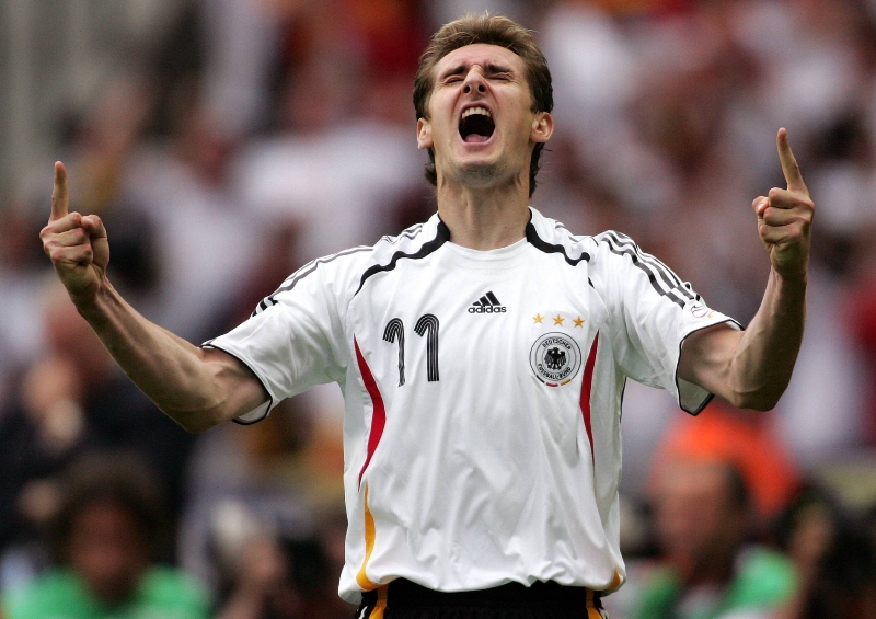 Miroslav Klose na MS 2006.