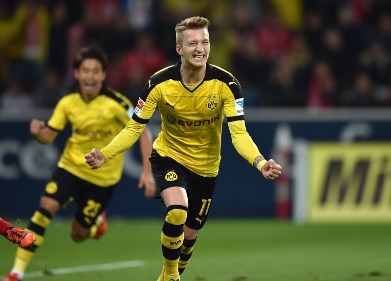 Marco Reus slaví branku.