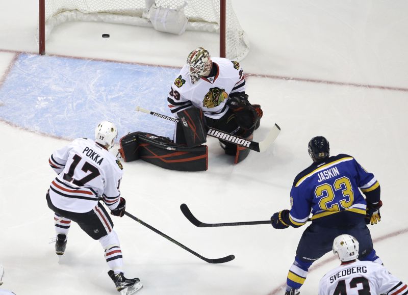 Hokejový útočník Dmitrij Jaškin poprvé bodoval v letošní sezoně NHL (archivní foto).