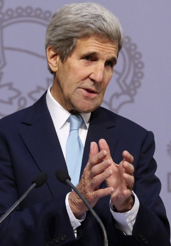 Americký ministr zahraničí John Kerry. Americký ministr zahraničí John Kerry.