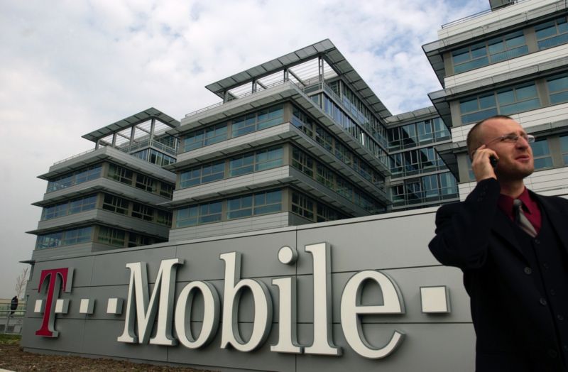 Mobilní operátor T-Mobile.