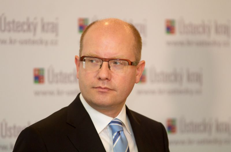 Premiér Bohuslav Sobotka.