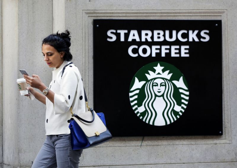 Starbucks. Starbucks.