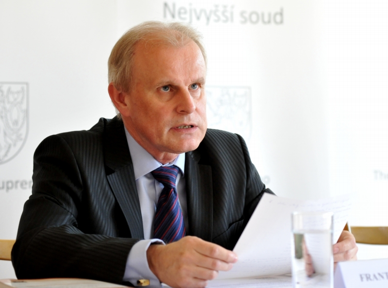 Předseda trestního kolegia Nejvyššího soudu František Púra.