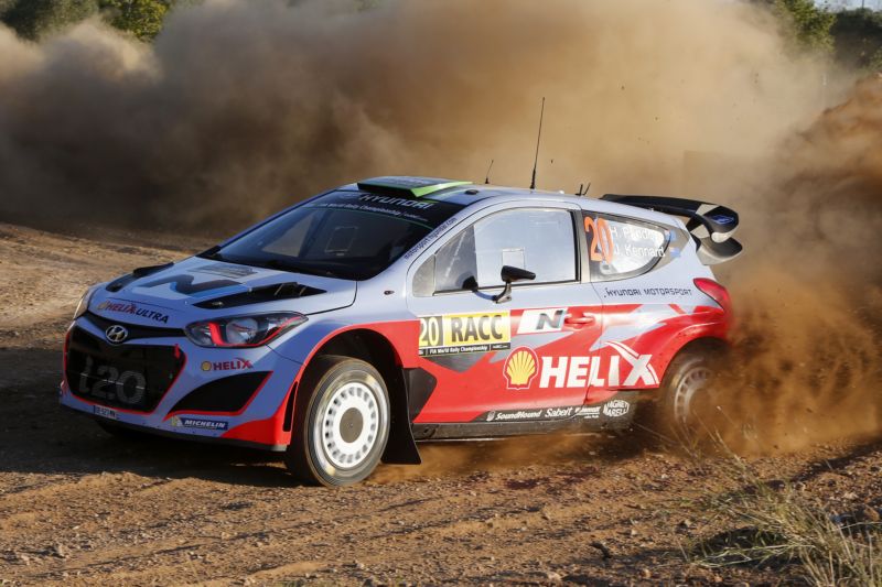 Tým Hyundai Motorsport bude ve Španělsku bojovat o druhé místo v Poháru konstruktérů.