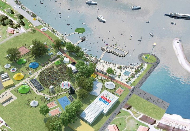 Olympijský park při hrách v Riu de Janeiro bude příští rok na Lipně a v jeho okolí. 