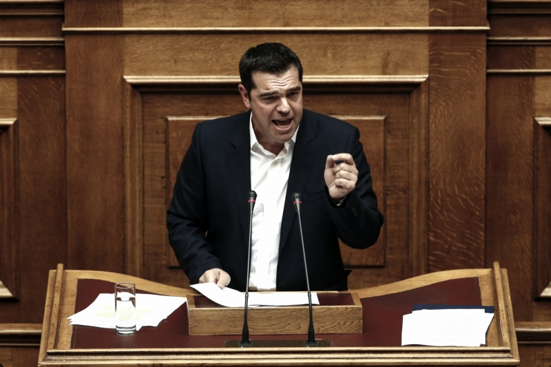 Řecký premiér Alexis Tsipras.