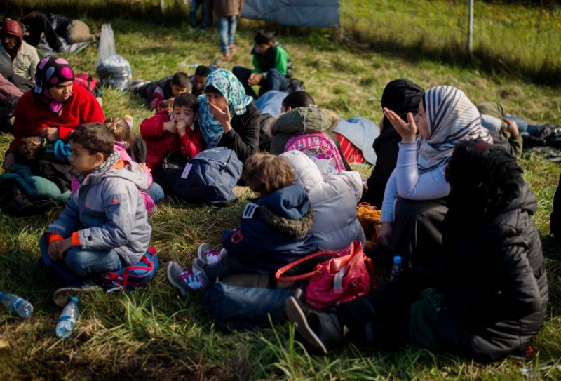 Imigranti v Evropě (ilustrační foto).