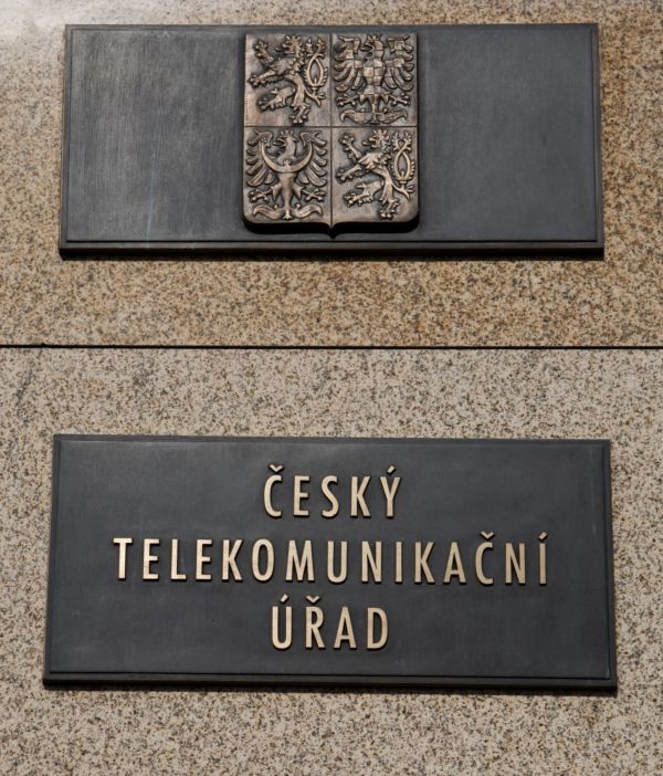 Český telekomunikační úřad v Praze Vysočanech.