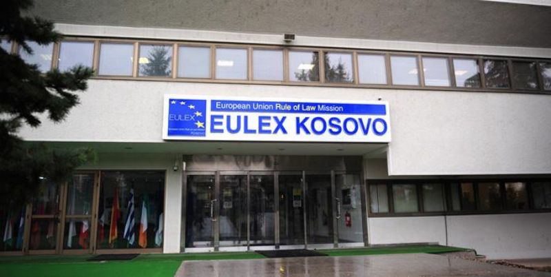 Sídlo justiční a policejní mise Evropské unie v Kosovu (EULEX).