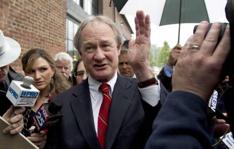 Bývalý guvernér Rhode Islandu Lincoln Chafee.