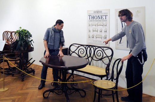 Výstava s názvem Thonet.